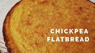 Chickpea Flatbread Recipe  Italian Farinata [upl. by Lahcym]