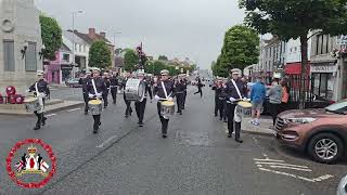 Tobermore Loyal FB  Cookstown Sons Of William Parade 2024 [upl. by Yesnikcm]