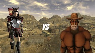 Legionary VS Difficult Pete  Fallout New Vegas [upl. by Ahsieat]