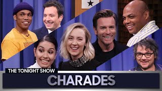 Tonight Show Charades with Saoirse Ronan Alessia Cara Ewan McGregor and More [upl. by Kerianne237]