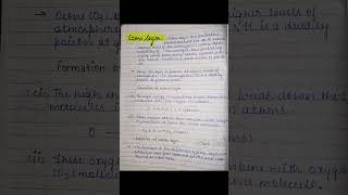 Class X Science Chapter 13 Our Environment Notes studywithme biology notes [upl. by Swiercz]