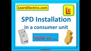 SPD INSTALLATION IN A CONSUMER UNIT – HOW TO and THE BASICS [upl. by Nylanaj]