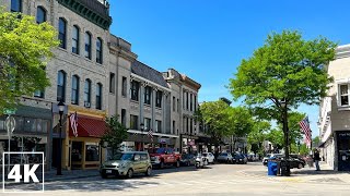 Walking Tour of Historic Downtown Waukesha  Small Town America  4K Wisconsin Walking Tour [upl. by Selim]