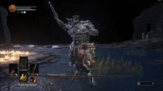 Dark Souls 3  14 Soul Level 1 NG7  Champion Gundyr [upl. by Nyliac696]