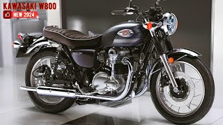 ALL NEW 2024 KAWASAKI W800 Leader of Classic Motorbikes in the World [upl. by Marka]