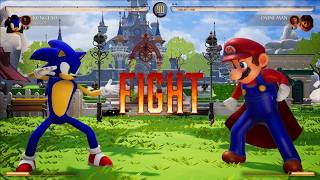 Sonic Vs Mario  Mortal Kombat 1 [upl. by Cletis]