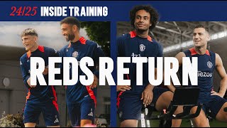 Reds Return 🔴🫶  Inside Training [upl. by Camden]