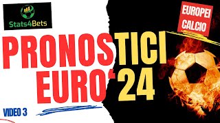 PRONOSTICI EURO 2024 POLONIAOLANDA SLOVENIADANIMARCA e SERBIAINGHILTERRA ANALISI e MAGGIORATE [upl. by Kcirej]