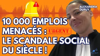 Bain de sang social  10 000 salariés licenciés sans salaire   Maître Alexandra Dupuy [upl. by Faludi]