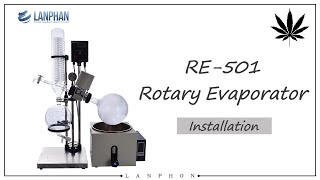 How to install RE501 rotary evaporator [upl. by Beeson755]