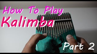 How To Play Kalimba  Twinkle Twinkle Little Star Song Tutorial [upl. by Nrojb107]