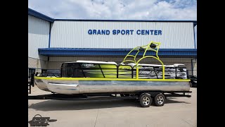 2002 Playcraft 2600 Xtreme Triple Pontoon 72 mph and fresh custom features  grandsportcentercom [upl. by Nylhtiak904]