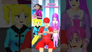 Recreating tiktok trend menyelamatkan mamoy sakuraschoolsimulator mobilegame trendingshorts [upl. by Eryt184]