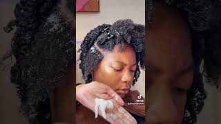 Two Strand Twist natural hair protective style [upl. by Certie]