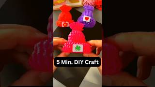 COOLEST 5 Minute Craft EVER Made Easy shortsfeed diy craft [upl. by Delos]