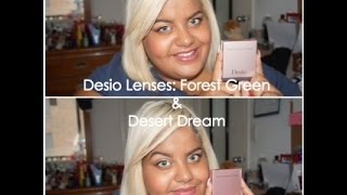 Desio Lens Review Forest Green and Desert Dream [upl. by Latsryk]