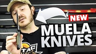 Muela knives Review 6 NEW KNIVES  Extac Australia Survival amp Outdoor Gear [upl. by Pergrim158]