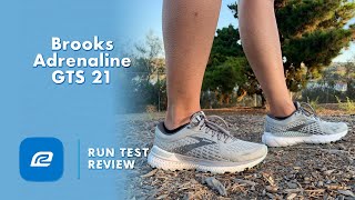 Brooks Adrenaline GTS 21 Review A Comfortable Stable amp Super Smooth Ride [upl. by Wilkins]