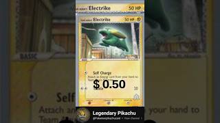 TOP RARE CARD ELECTRIKE POKEMON pokemon tcgpokemon pokémon vmax vstars tcgshorts tcgcards [upl. by Bowen242]