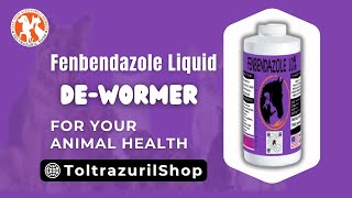 Fenbendazole Liquid Dewormer The Ultimate Solution for Pet amp Livestock Health [upl. by Htiekel671]