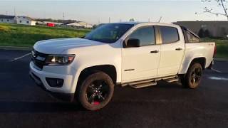 2018 Chevrolet Colorado LT 4X4  REDLINE EDITION  Summit White  FULL REVIEW [upl. by Brigette]