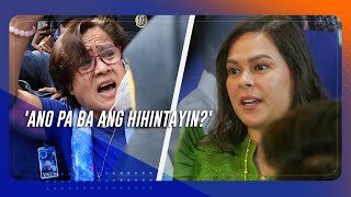 De Lima says right time to file impeachment vs Sara Duterte  TeleRadyo Serbisyo [upl. by Marian72]