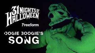 Oogie Boogies Song  The Nightmare Before Christmas  Freeform [upl. by Dolph]