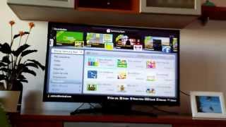 Samsung Smart TV UE40F5500 LED Revisión [upl. by Adelheid]