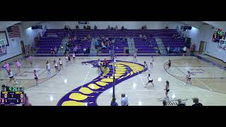 Fountain Lake vs Mena Junior High Volleyball [upl. by Iasi]