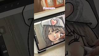 digitalart drawing procreate tutorials howtodraw illustration tiktok art shorts [upl. by Pressey]