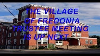 Special Fredonia Trustees Meeting June 26 2024 [upl. by Alaj388]