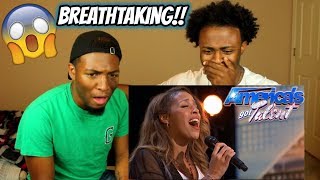 Glennis Grace Singer Slays quotRun To Youquot by Whitney Houston  Americas Got Talent 2018 [upl. by Rimidalg255]