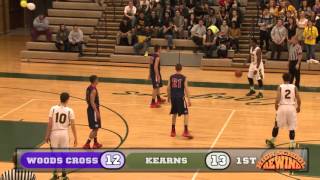 High School Rewind  Woods Cross  Kearns Boys Basketball 21814 [upl. by Vedette373]