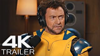 DEADPOOL 3 quotWolverine Tries Podcastingquot Trailer 2024 Deadpool amp Wolverine Movie Clip 4K [upl. by Iiette]