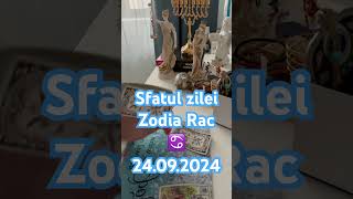 Sfatul zileizodia Rac ♋️ cariera horoscop tarot zodie iubire rac [upl. by Fabrin]