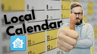 Local Calendar event automation in Home Assistant [upl. by Esilegna]