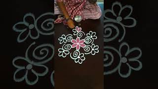 Easy Rangoli Design for Daily Use [upl. by Aleusnoc55]