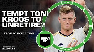 Could Carlo Ancelotti tempt Toni Kroos out of retirement  ESPN FC Extra Time [upl. by Akirdnas]