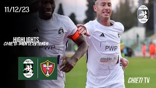 ChietiReal Monterotondo 21 gli highlights della partita [upl. by Borgeson]