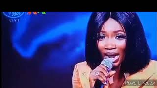 Nigerian Idol 2022 Faiths last Performance on stage after EVICTION nigerianidol liveeviction [upl. by Ajiat]