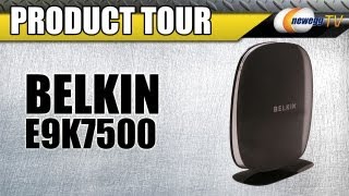 Newegg TV BELKIN E9K7500 Wireless N750 Dual Band N Router Product Tour [upl. by Aehcsrop]