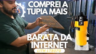 REVIEW Tupia laminadora mais barata da internet LITH LT8070 [upl. by Aleak240]