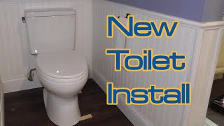 TOTO Drake Toilet Install How To [upl. by Delinda]