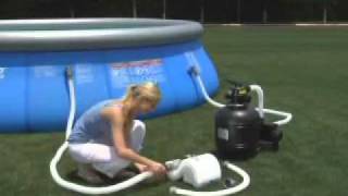 Bestway Chlorinator Setup Video [upl. by Barbour]