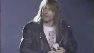 Axl Rose Rant [upl. by Weinshienk433]