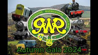 The Gloucestershire and Warwickshire Steam Railway Autumn Gala 2024 [upl. by Ahsemrak]