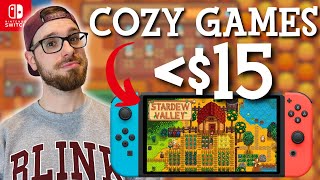 12 BEST COZY Nintendo Switch Games Worth Playing For UNDER 15 [upl. by Frank]