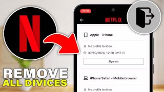 How to Remove Device from your Netflix Account 2024 StepByStep [upl. by Iidnarb678]