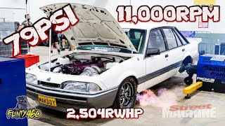 SUMMERNATS DYNO RECORD GETS BROKEN BY A 6 CYLINDER [upl. by Mannos]