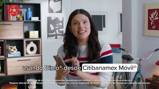 Envía o recibe dinero con Dimo® desde tu App Citibanamex Móvil® [upl. by Ellerret]